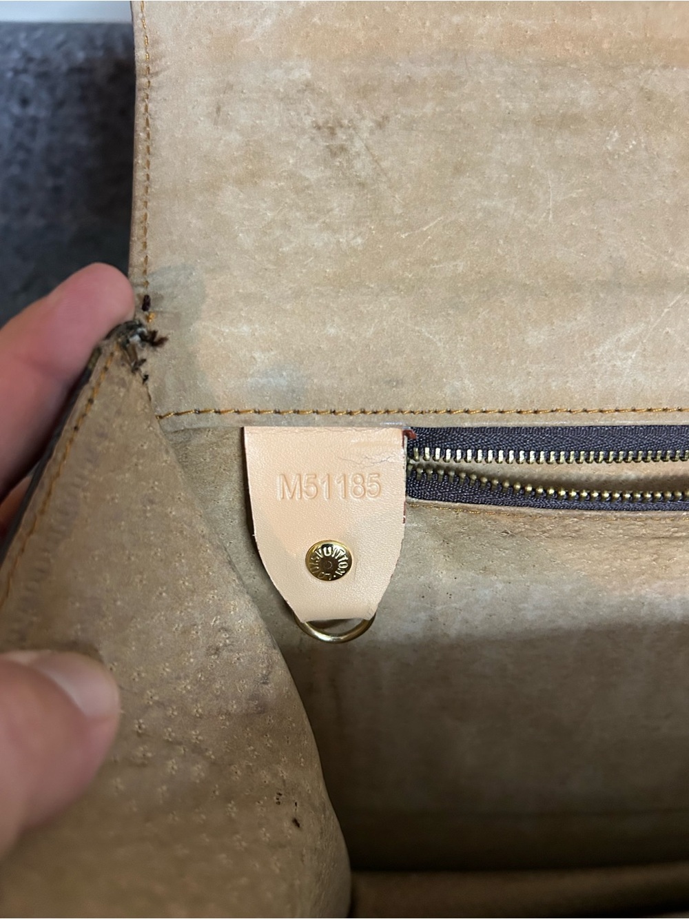 Louis Vuitton Monogram Canvas Satchel in Brown and Gold - Picture 11 of 15